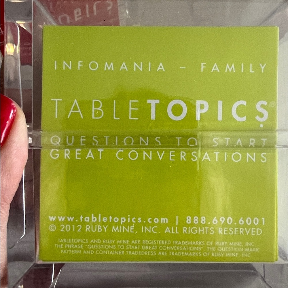 Tabletopics Two Cubes - Picture 3 of 4